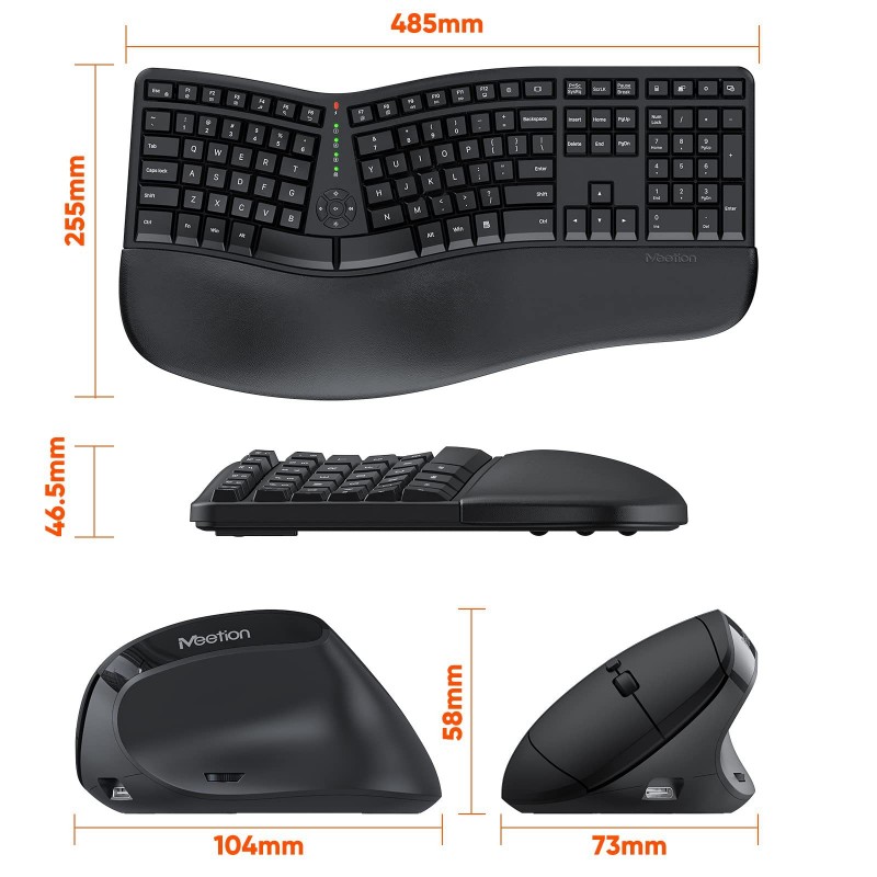 How Can Ergonomic Keyboard And Mouse Set Improve Your Comfort and Productivity?